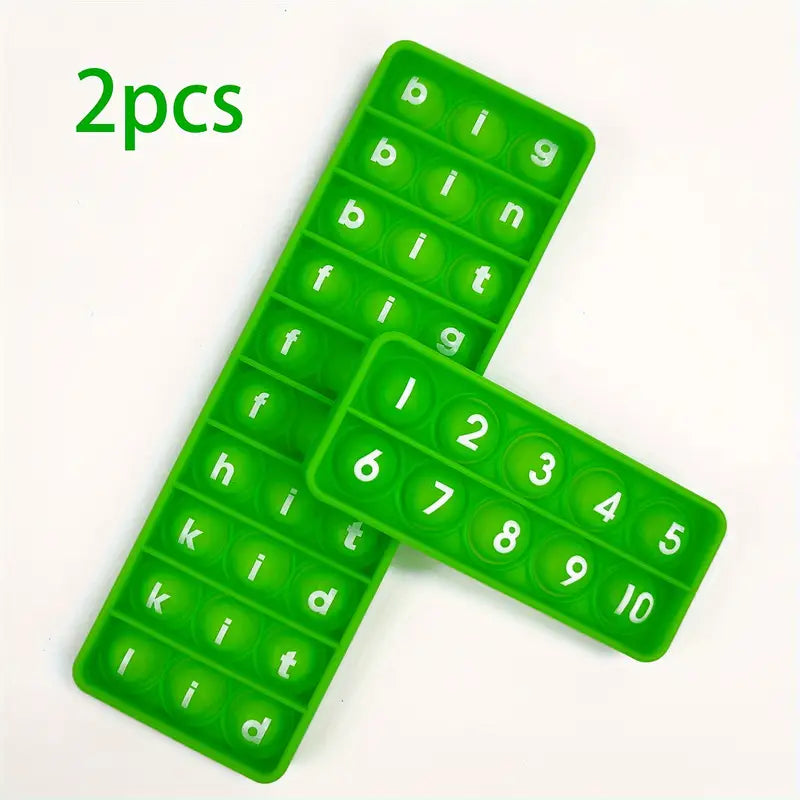 Plastic Letter Press Educational Game