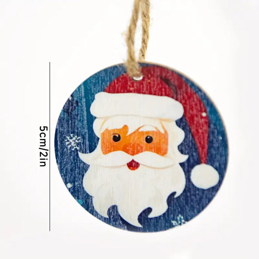 Christmas Wooden Hanging Tags