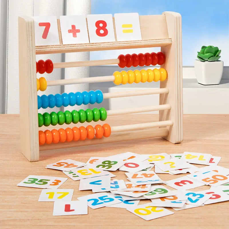 Wooden Abacus Set